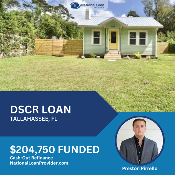 Closed real estate investment loan deal funded by National Loan Provider