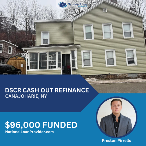 Closed real estate investment loan deal funded by National Loan Provider